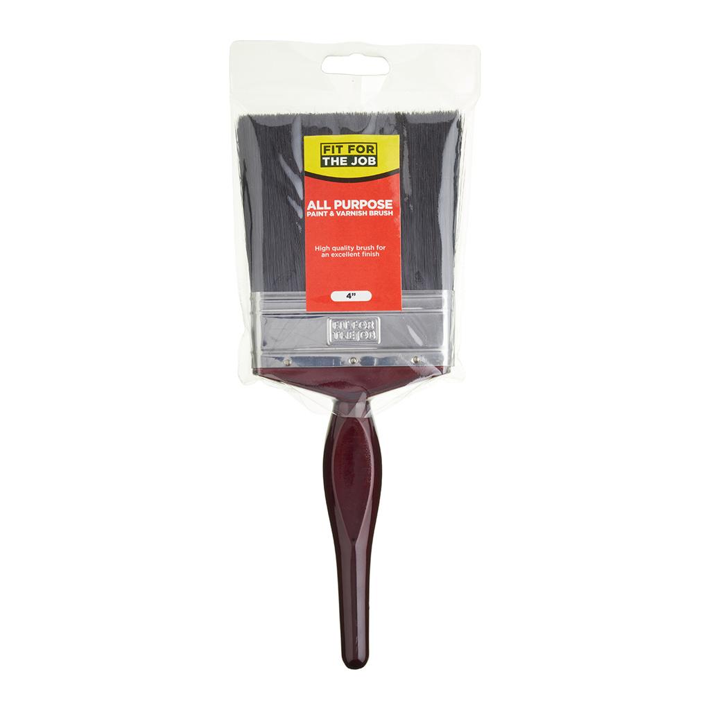 Fit For The Job Fit For The Job 4" All Purpose Paint Brush