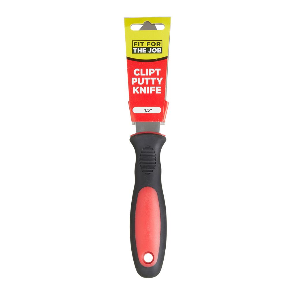 Fit For The Job 1.5" Soft Grip Clipt Putty Knife