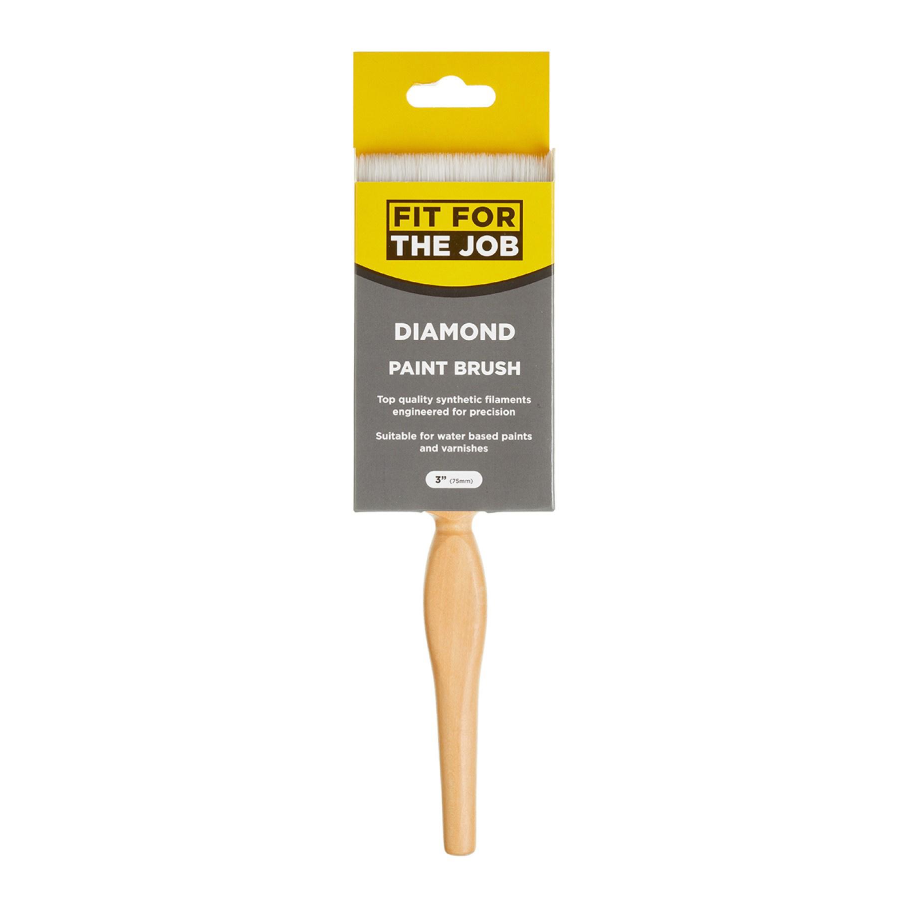 Fit For The Job 3" Diamond Paint Brush