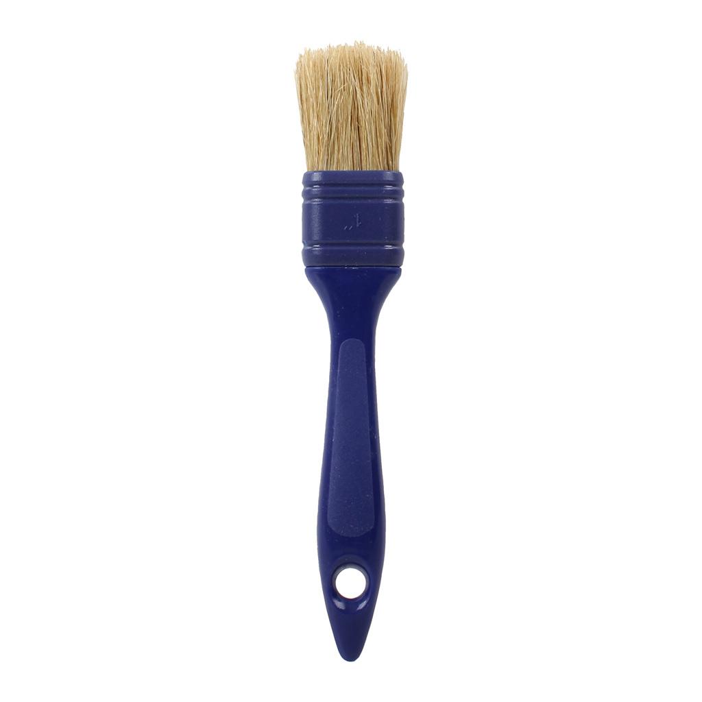 Unbranded 1" All Plastic Scratch-Free White Bristle Laminating Brush
