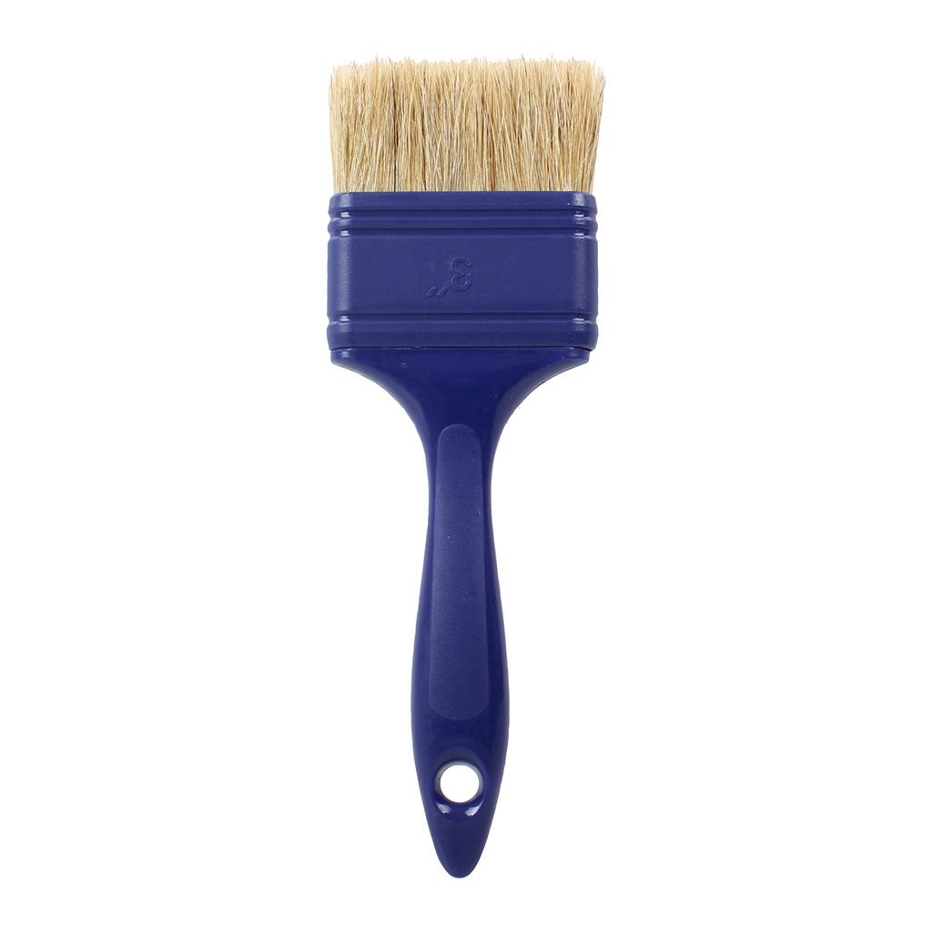 Unbranded 3" All Plastic Scratch-Free White Bristle Laminating Brush