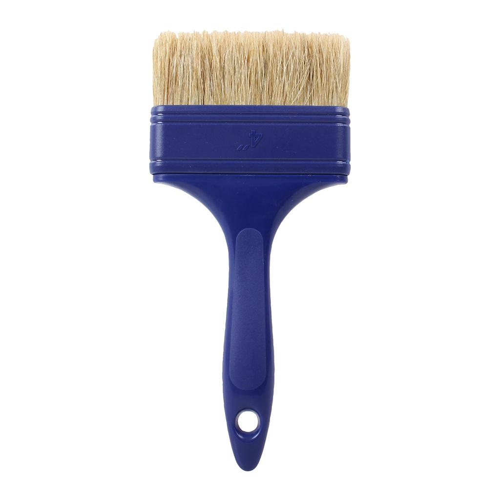 Unbranded 4" All Plastic Scratch-Free White Bristle Laminating Brush