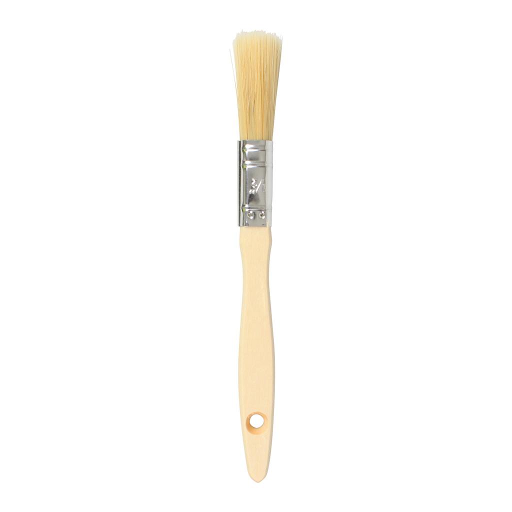 Unbranded 0.5" Value Wooden Handle Synthetic Laminating Brush