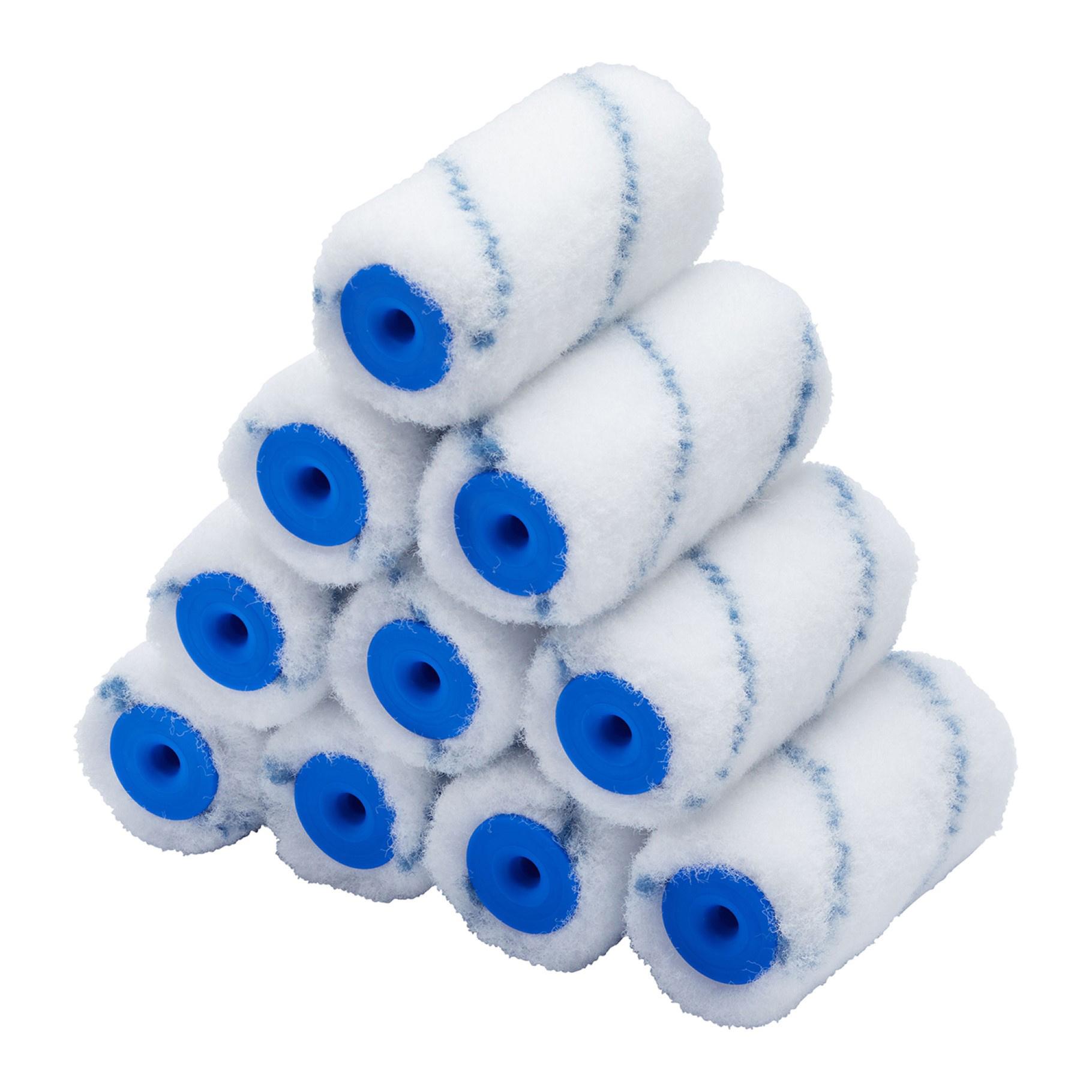 Unbranded 10pk 4" Nylon Mini Roller 30mm core
