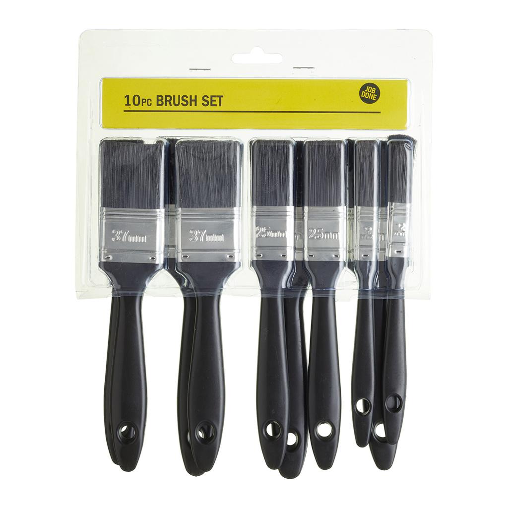Job Done 10pc Brush Set