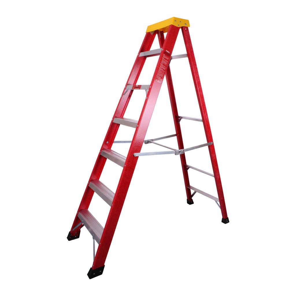 ProDec 1.89m Fibreglass Step Ladder