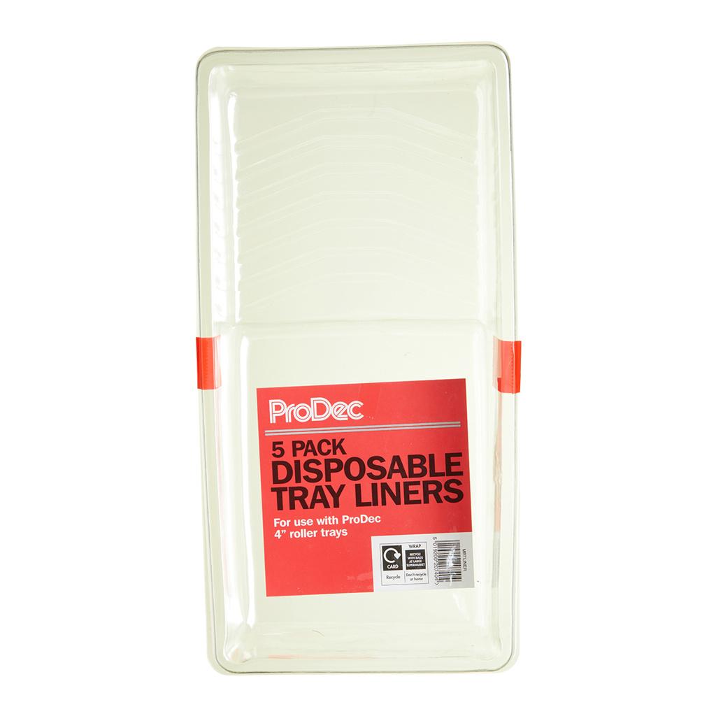 5pk Plastic Liners For 4" Trays