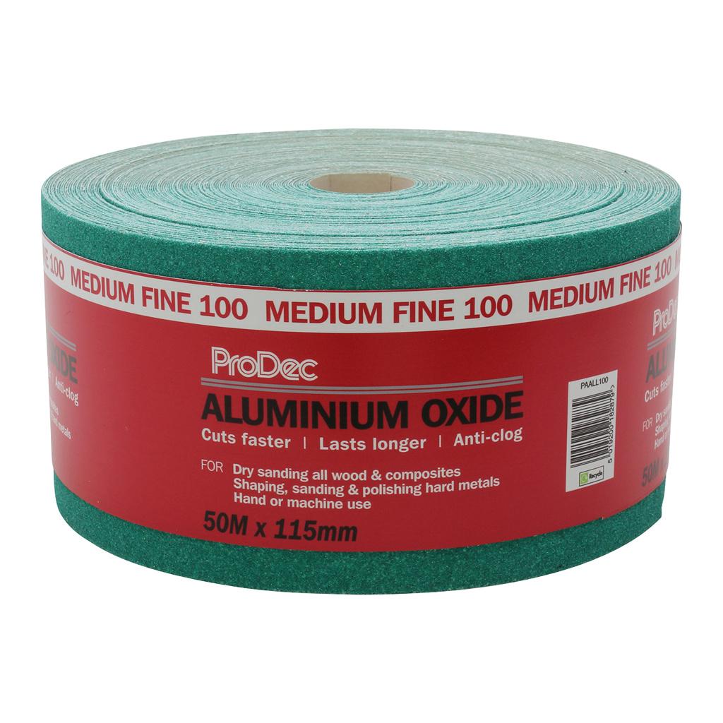 ProDec 50m Green Aluminium Oxide - 100 Grit
