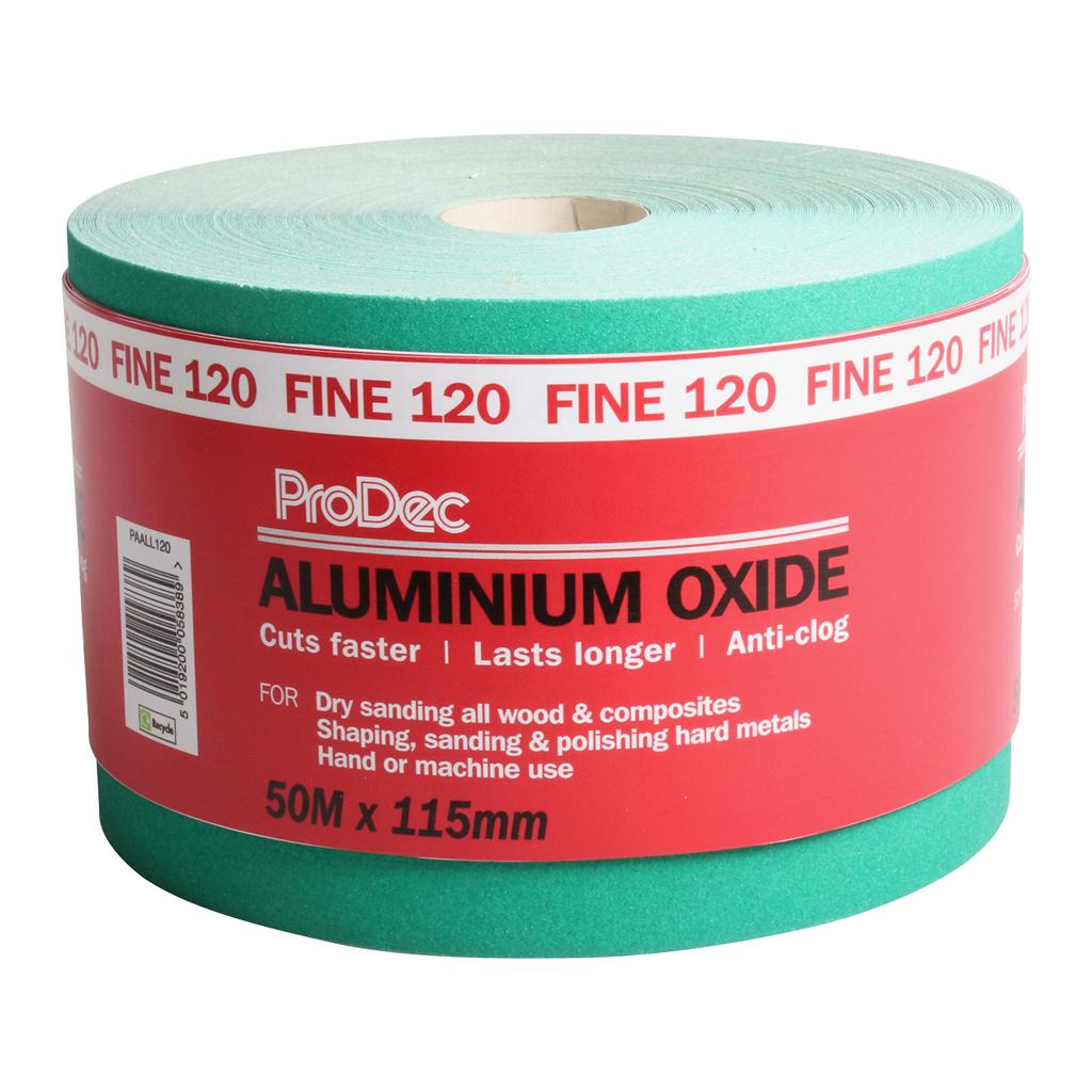 ProDec 50m Green Aluminium Oxide - 120 Grit