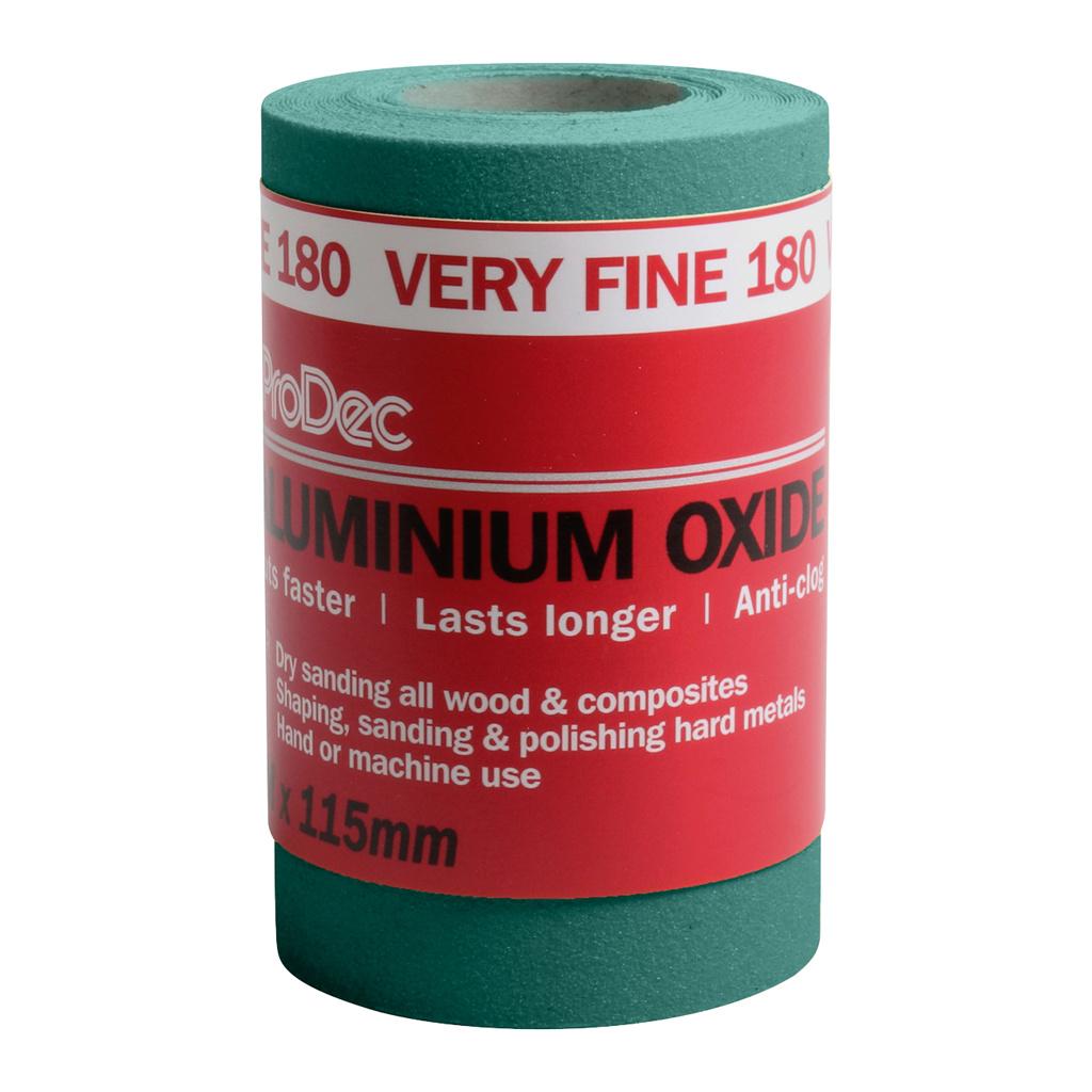 ProDec 5m Green Aluminium Oxide - 180 Grit