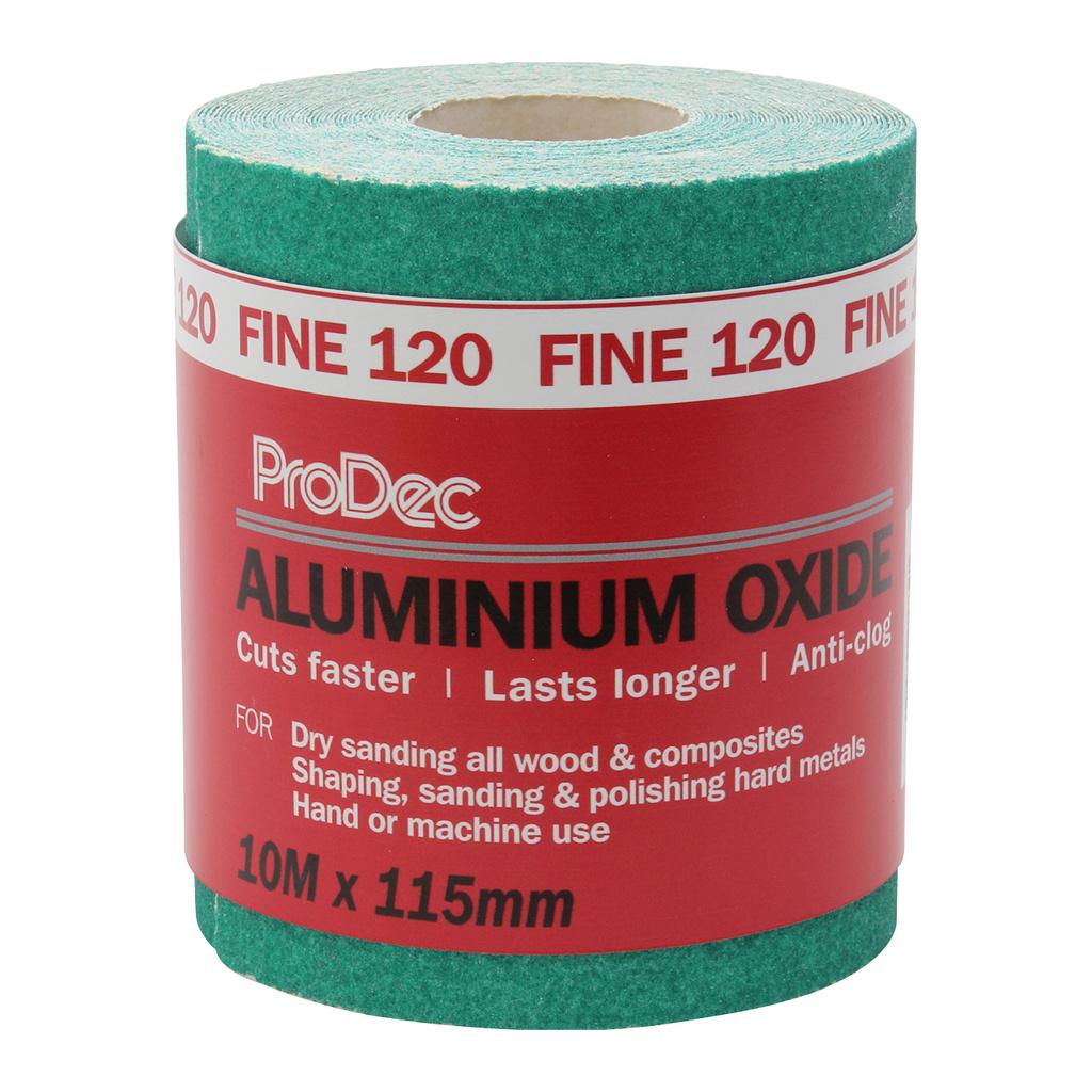 ProDec 10m Green Aluminium Oxide - 120 Grit
