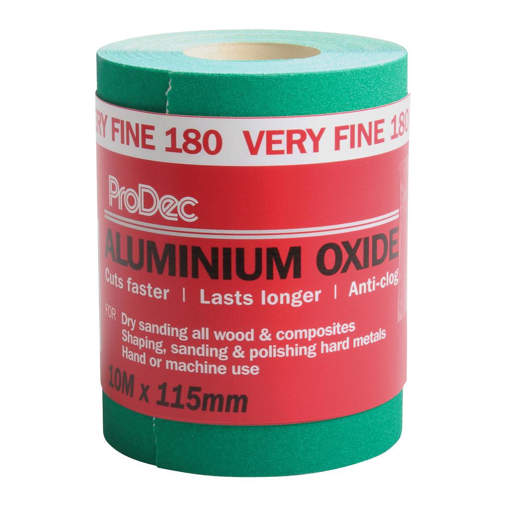 ProDec 10m Green Aluminium Oxide - 180 Grit