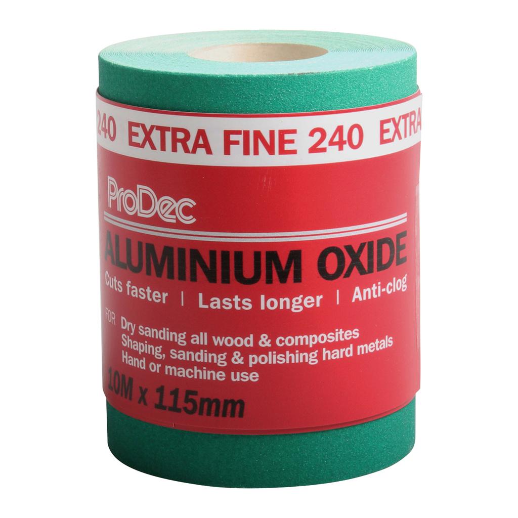 ProDec 10m Green Aluminium Oxide - 240 Grit