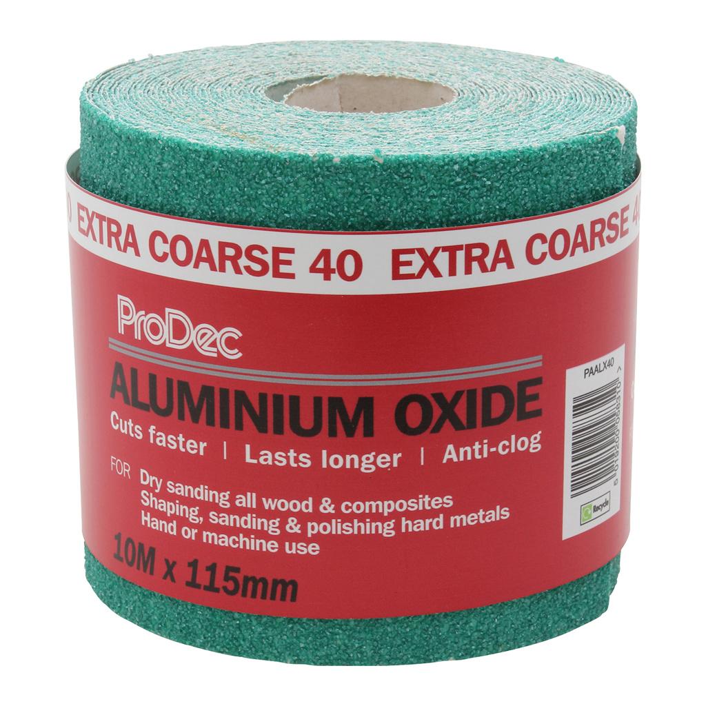 ProDec 10m Green Aluminium Oxide - 40 Grit