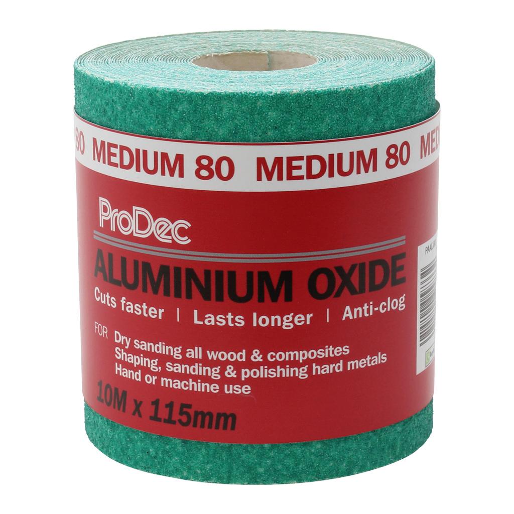 ProDec 10m Green Aluminium Oxide - 80 Grit