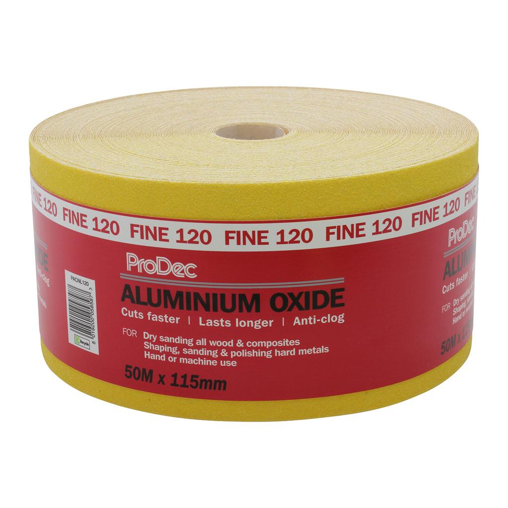 ProDec 50m Yellow Aluminium Oxide - 120 Grit
