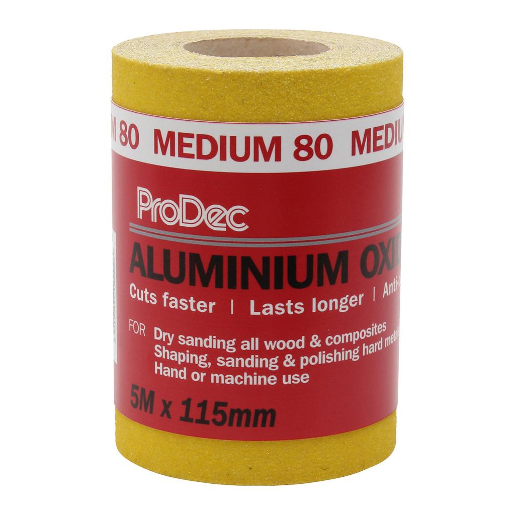 ProDec 50m Yellow Aluminium Oxide - 80 Grit