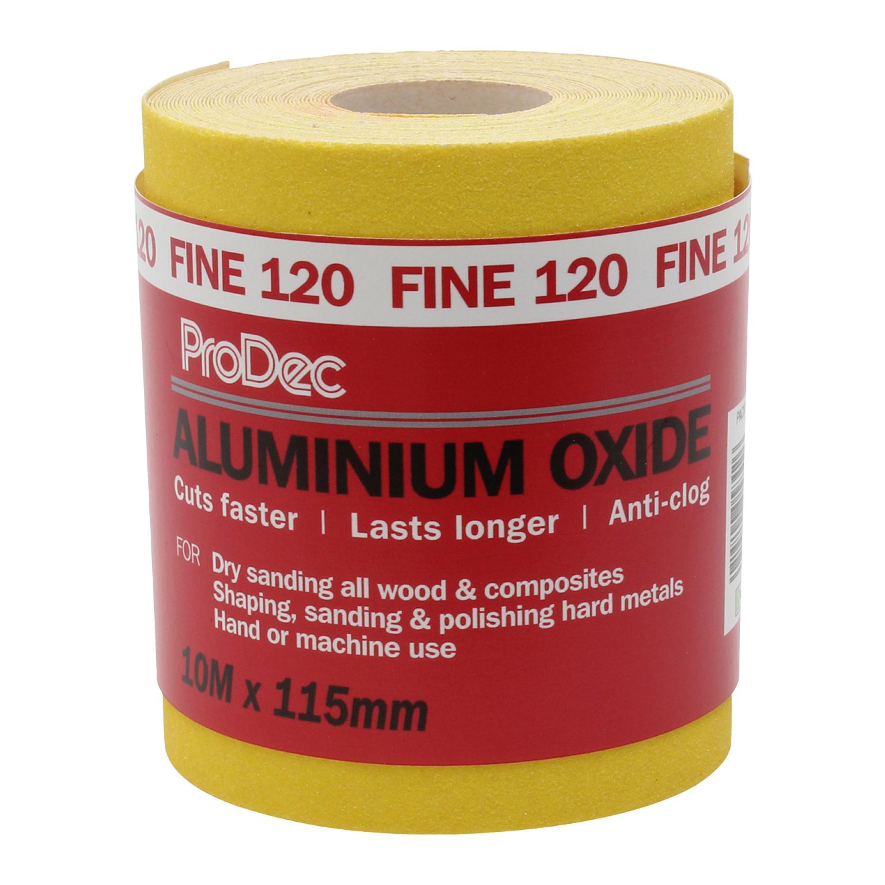 ProDec 10m Yellow Aluminium Oxide - 120 Grit