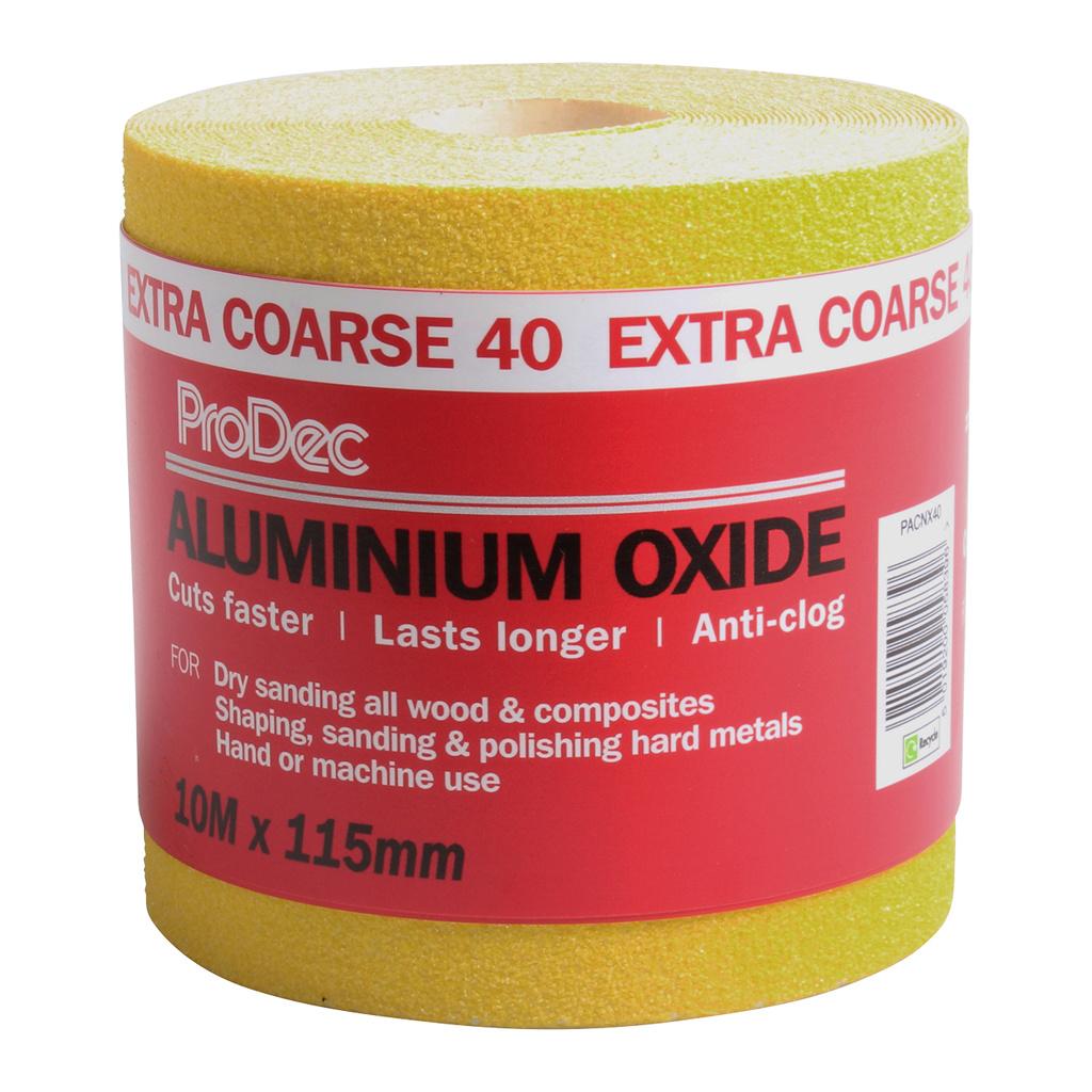 ProDec 10m Yellow Aluminium Oxide - 40 Grit
