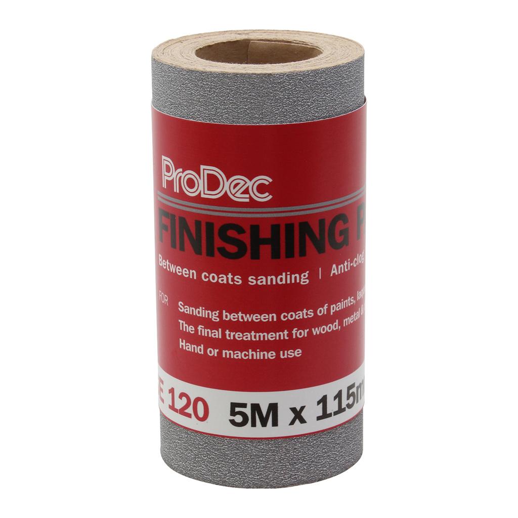 ProDec 5m Finishing Paper - 120 Grit