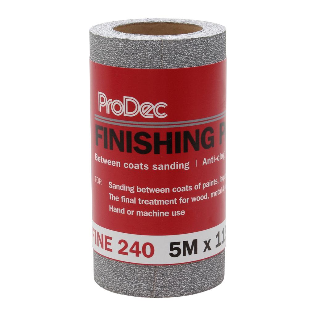 ProDec 5m Finishing Paper - 240 Grit