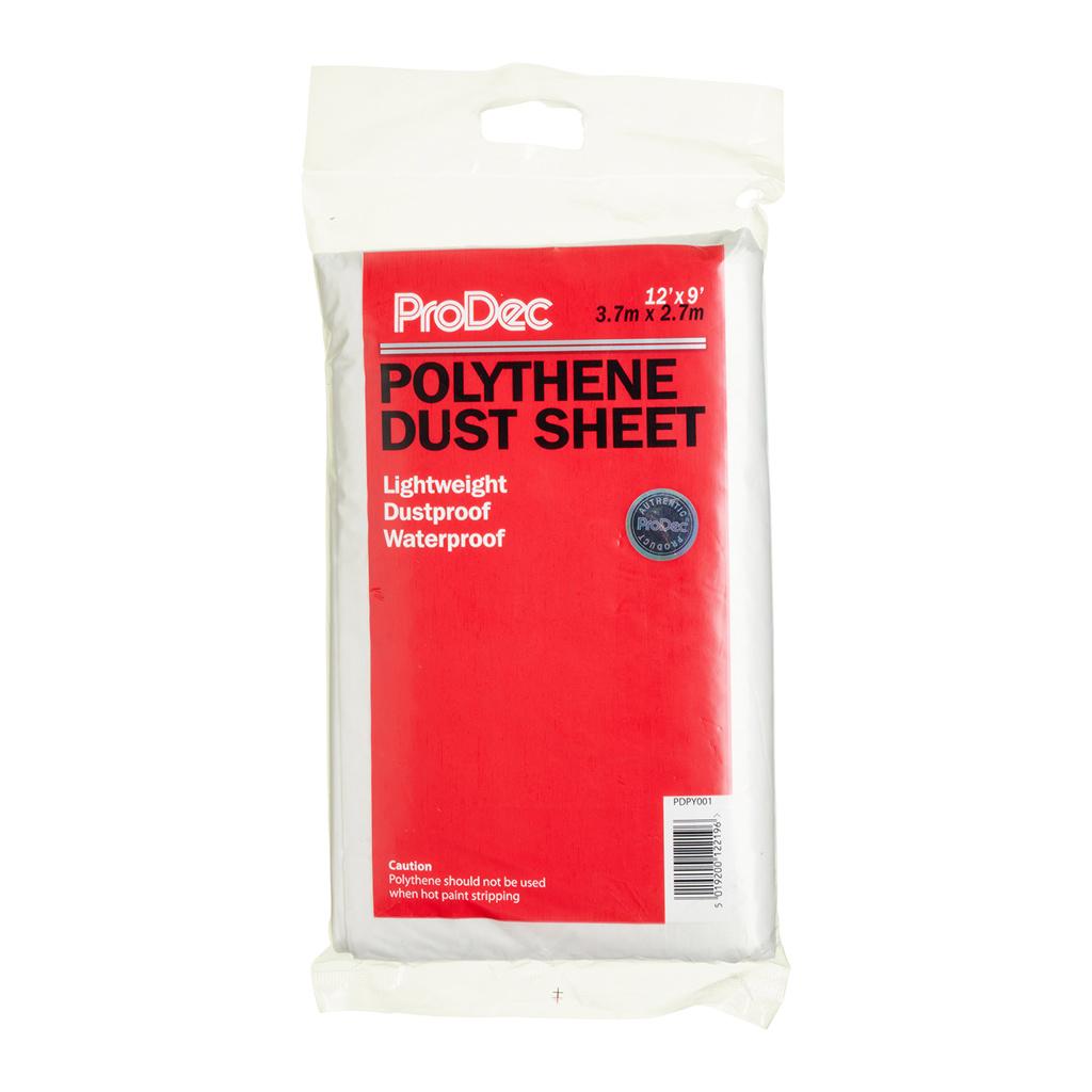 ProDec 12' x 9' Polythene Dust Sheet
