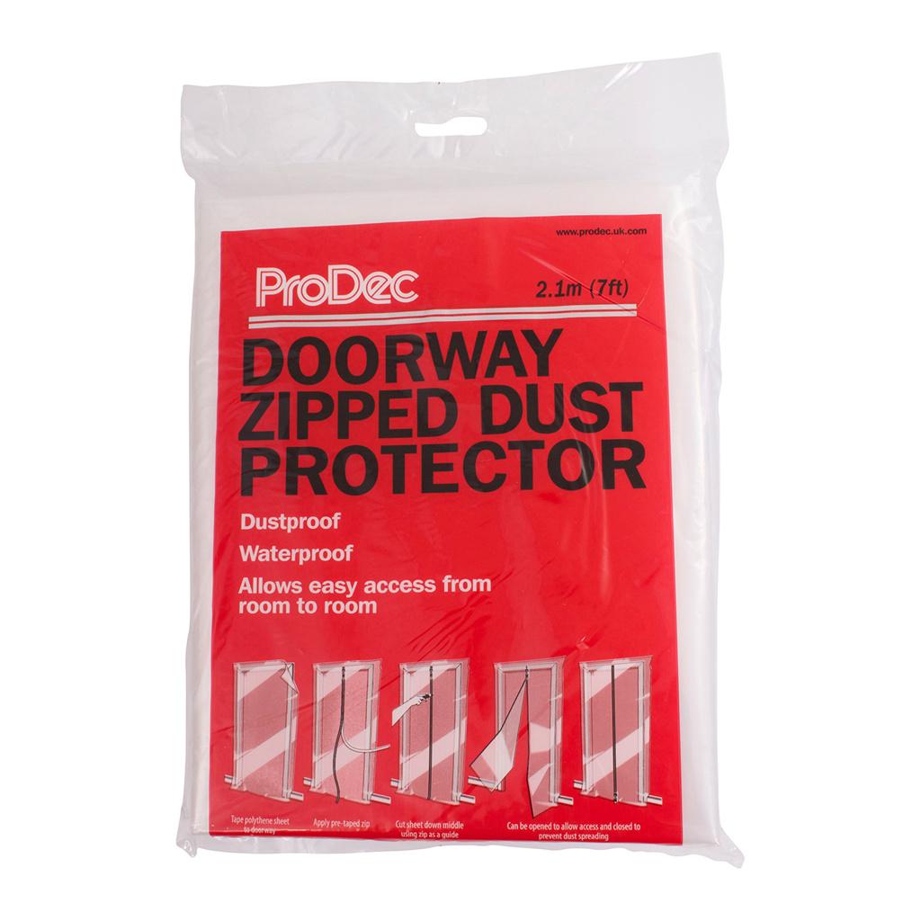 ProDec 2.1m Zipped Doorway Dust Protector