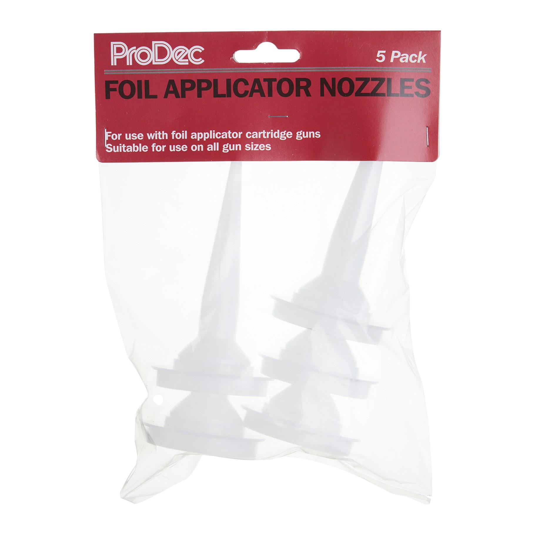 ProDec 5pk Nozzles for all Foil Cartridge Guns