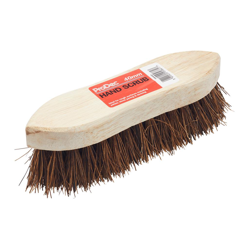 ProDec 9" Hand Scrub: Long Natural Fibre