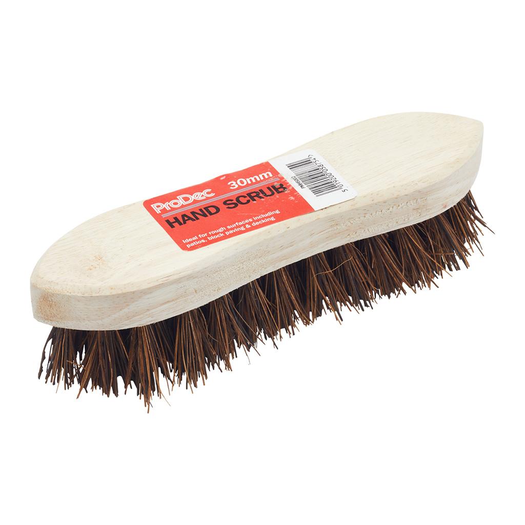 ProDec 9" Hand Scrub: Short Natural Fibre