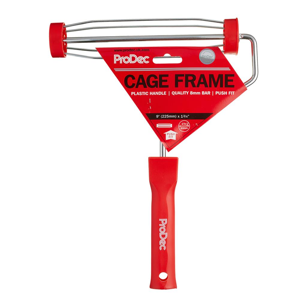 ProDec 9" x 1.75" Push Fit Plastic Handle Cage Frame