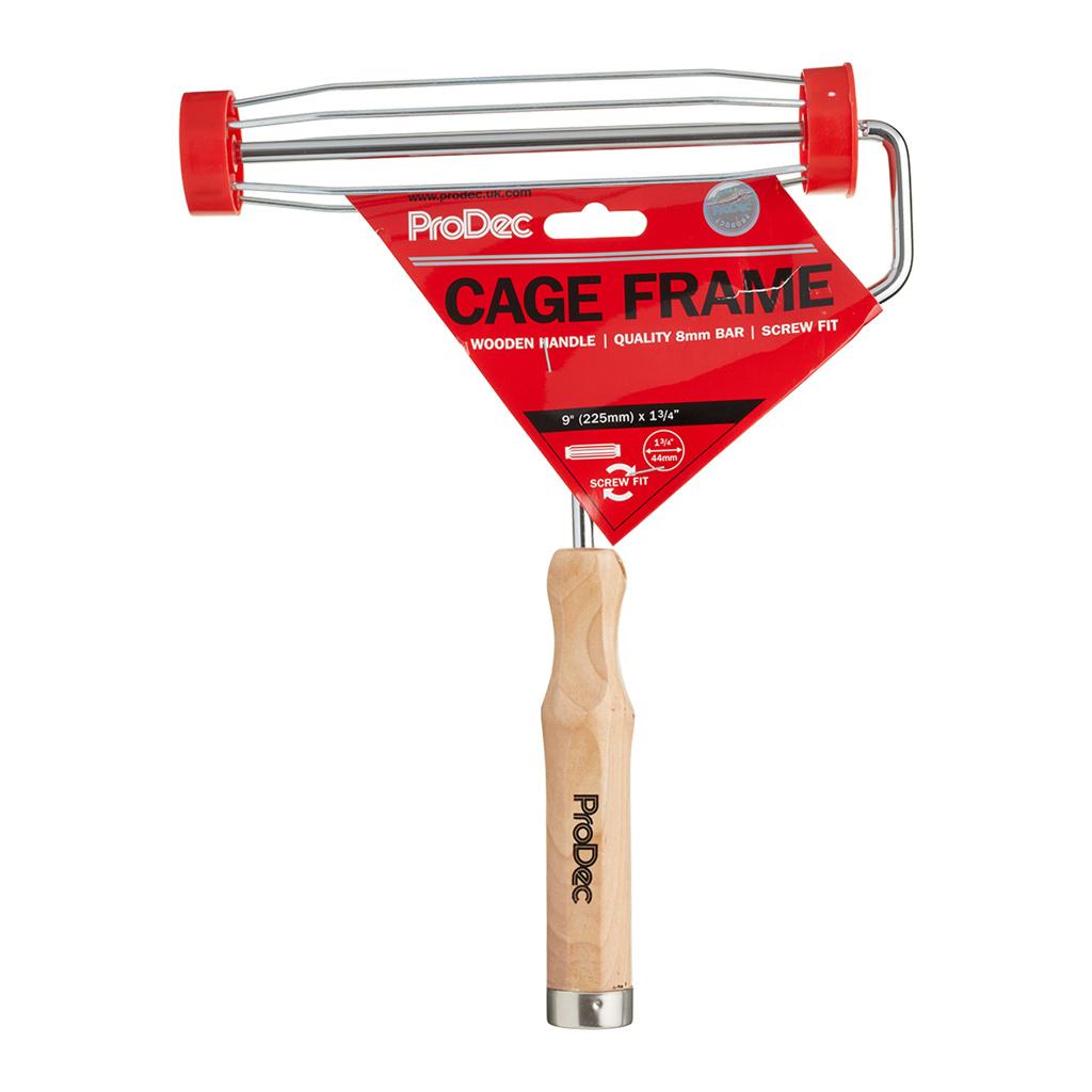 ProDec 9" x 1.75" Screw Fit Wooden Handle Frame