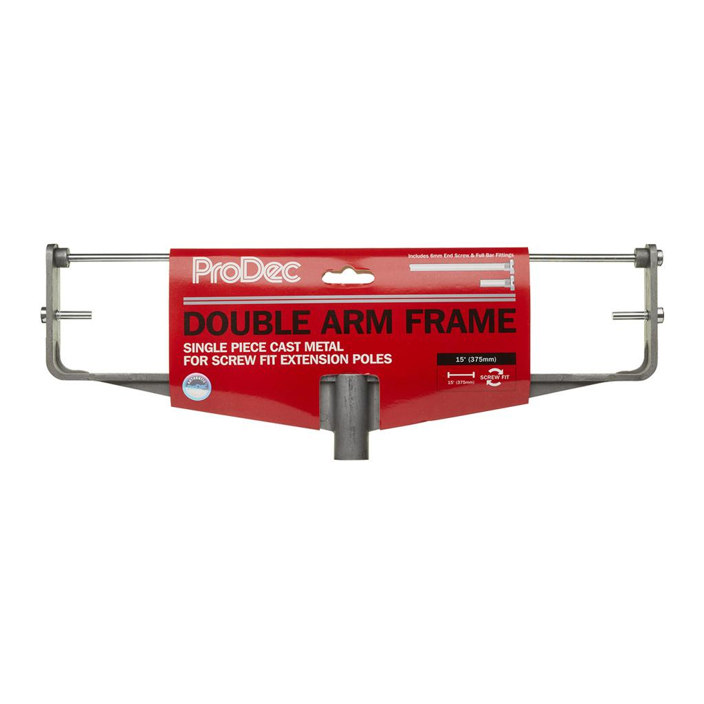 ProDec 15" Cast Aluminium Double Arm Frame