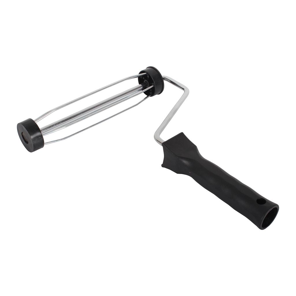 9" x 1.75" Black Plastic Handle Cage Frame