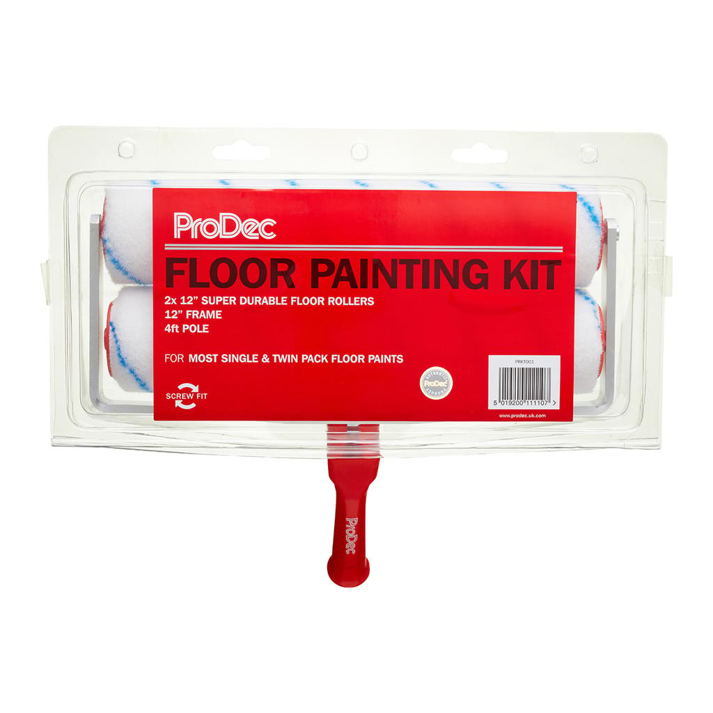 ProDec 12" x 1.75" 4 pc Floor Painting Kit