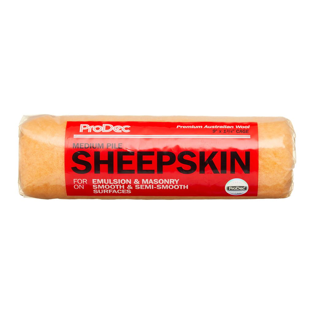 ProDec 9" x 1.75" Medium Pile Sheepskin Roller