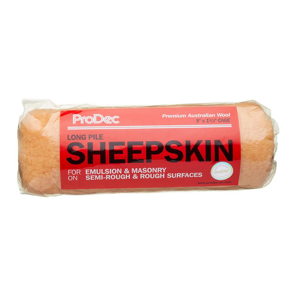 ProDec 9" x 1.5" Long Pile Sheepskin Roller