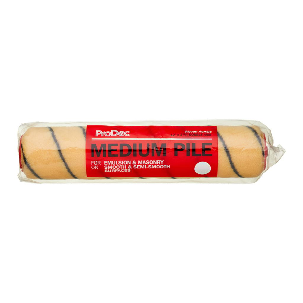 ProDec 12" x 1.75" Double Arm Tiger Medium Pile Woven Roller