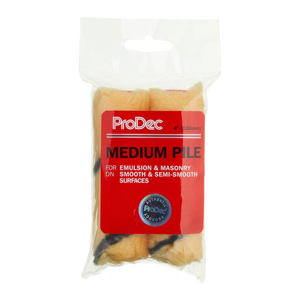 ProDec 2pk 4" Tiger Medium Pile Mini Roller