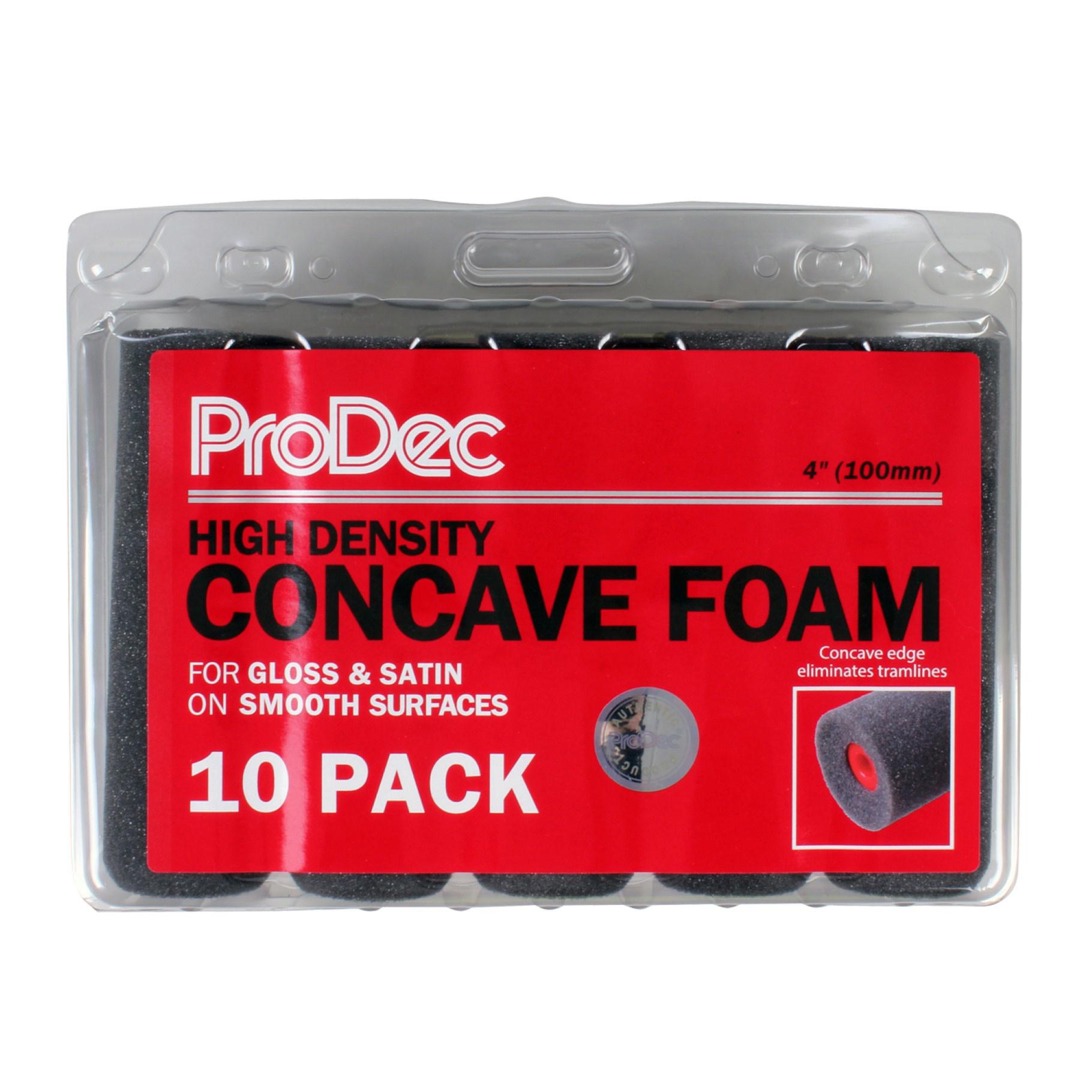 ProDec 10pk 4" HD Concave Foam Mini Rollers