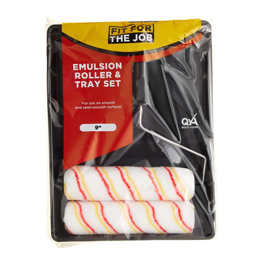 Fit For The Job 9" Roller, Frame & Tray Kit - twin sleeve