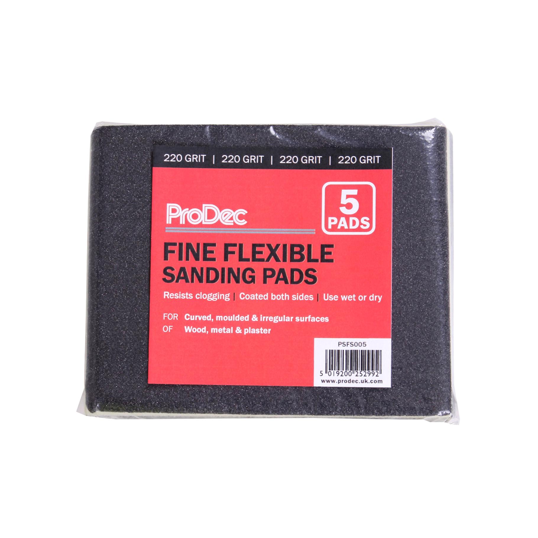 ProDec 5pk Flexible Sanding Pad - Fine