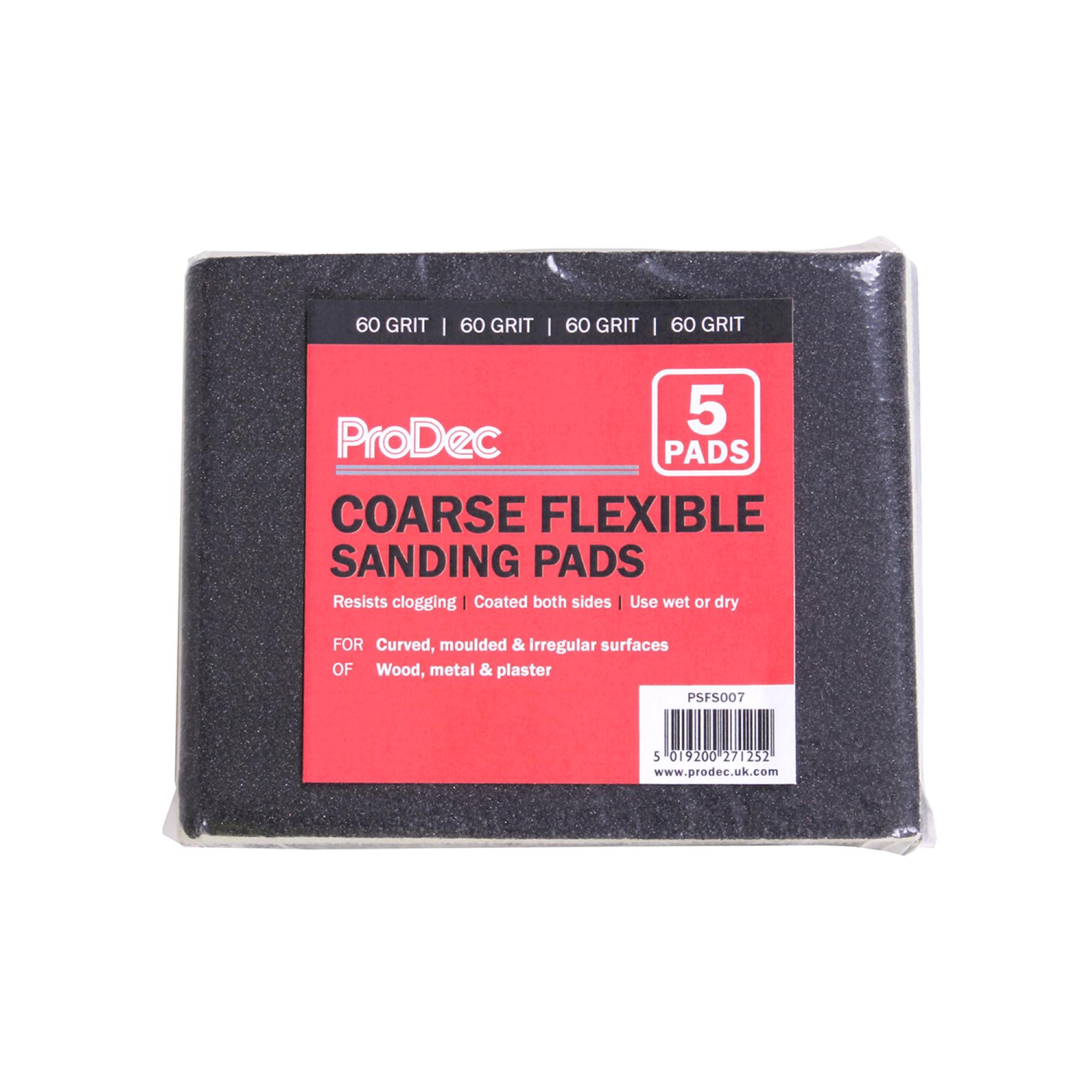 ProDec 5pk Flexible Sanding Pad - Coarse