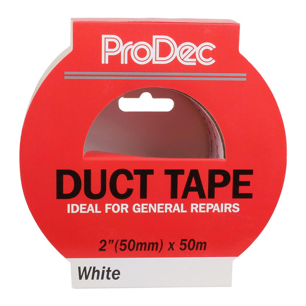 ProDec 2" White Duct Tape