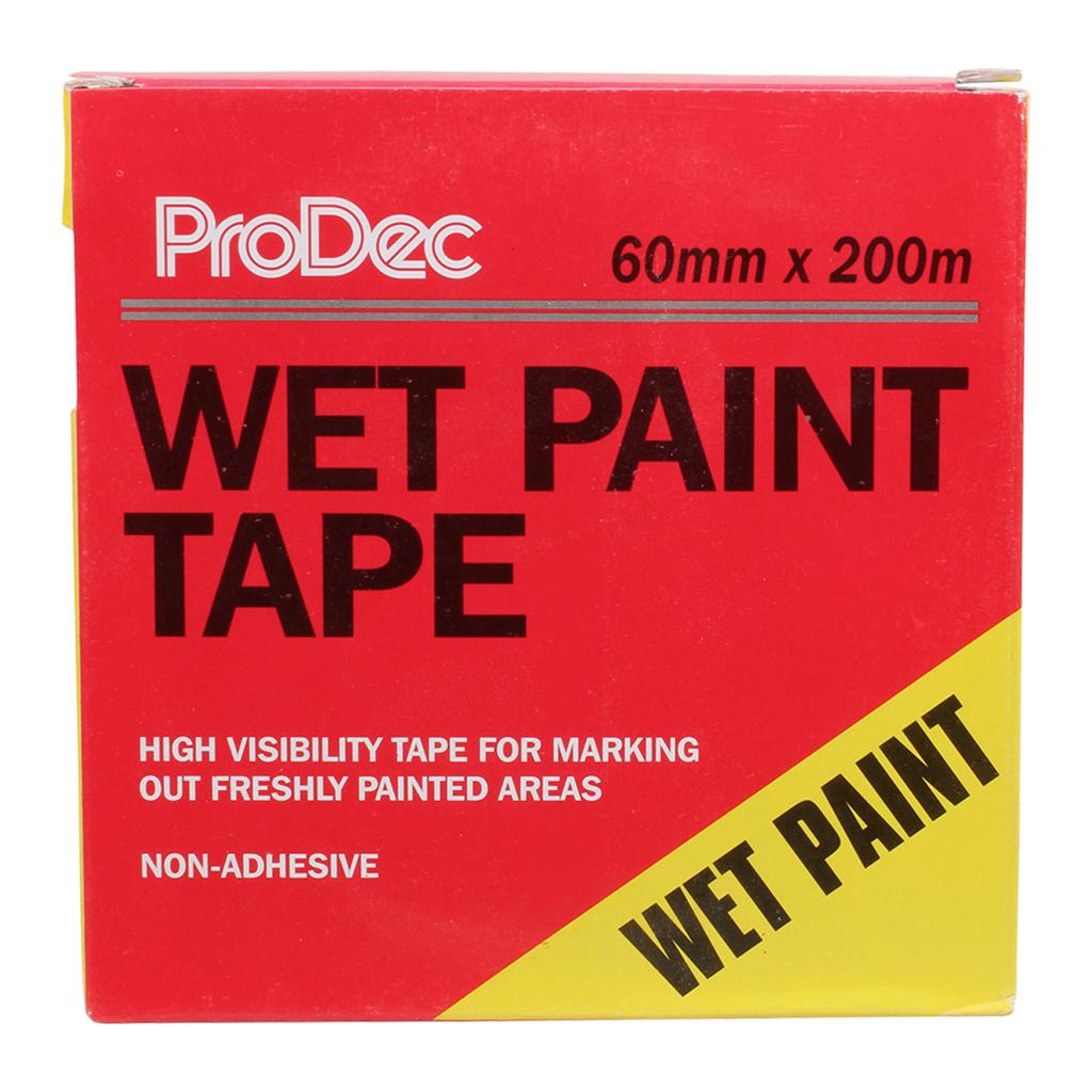 ProDec 60mm x 200m Non-Adhesive Wet Paint Tape