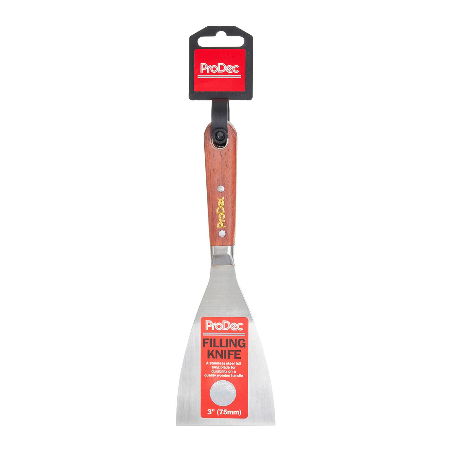 ProDec 3" Flexible Filling Knife With Rosewood Handle