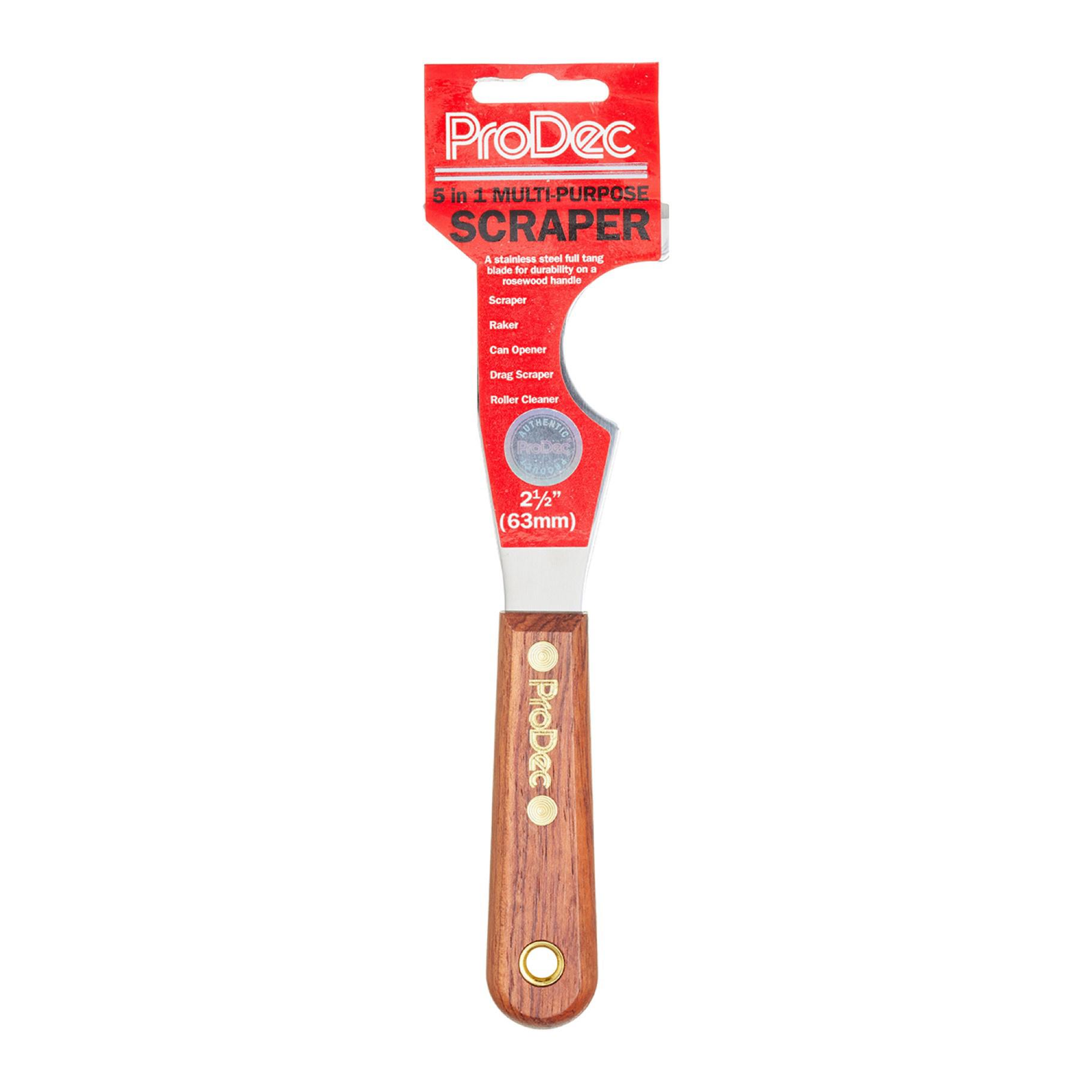 ProDec 2.5" Scale Tang 5 In 1 Tool With Rosewood Handle