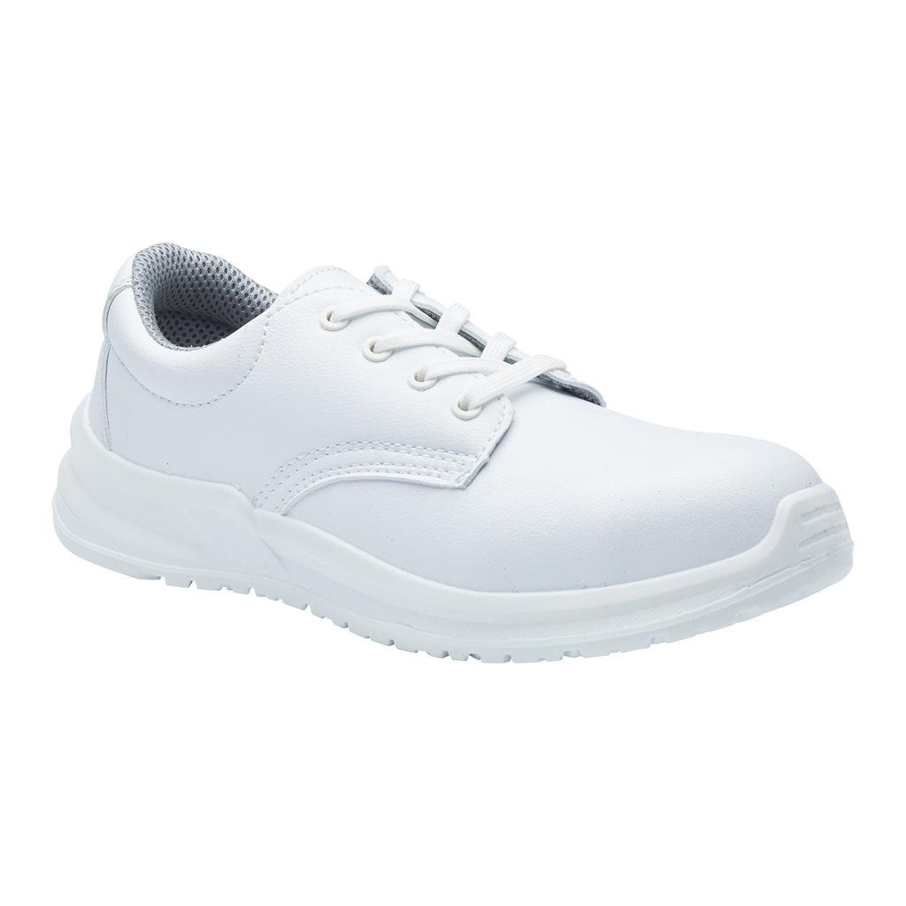 Blackrock Hygiene Lace-Up Shoe - White