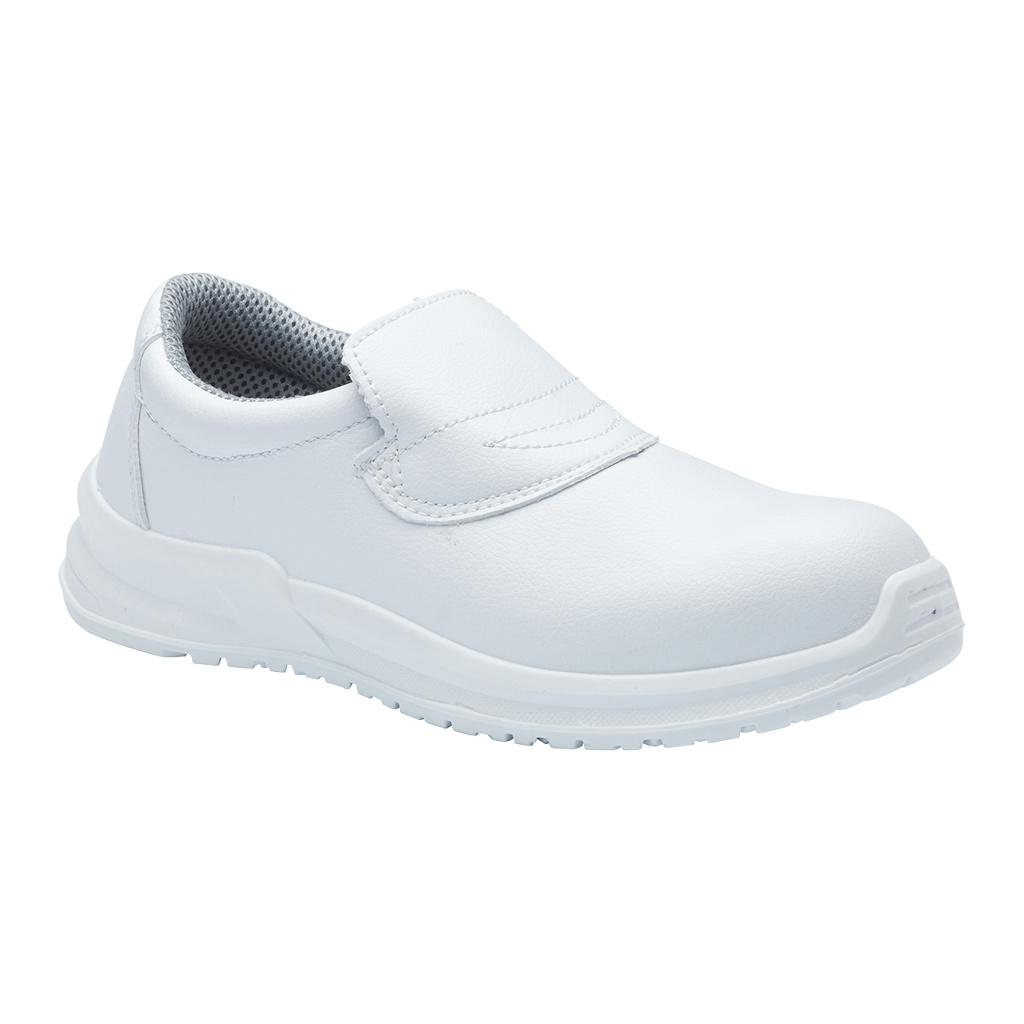 Blackrock Hygiene Slip-On Shoe - White