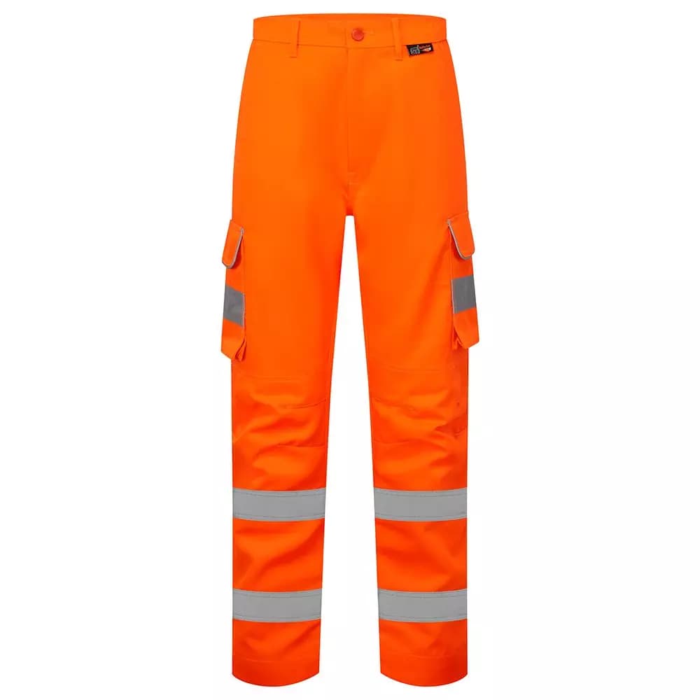 Supertouch Ladies Hi Vis Orange Hana Combat Trouser